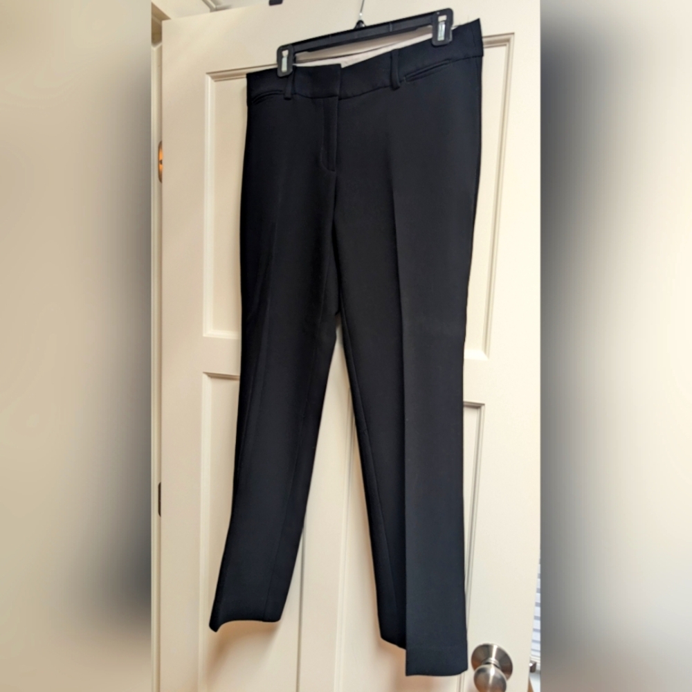 LOFT Women's s Classic Black Dress Pants- Julie Trouser